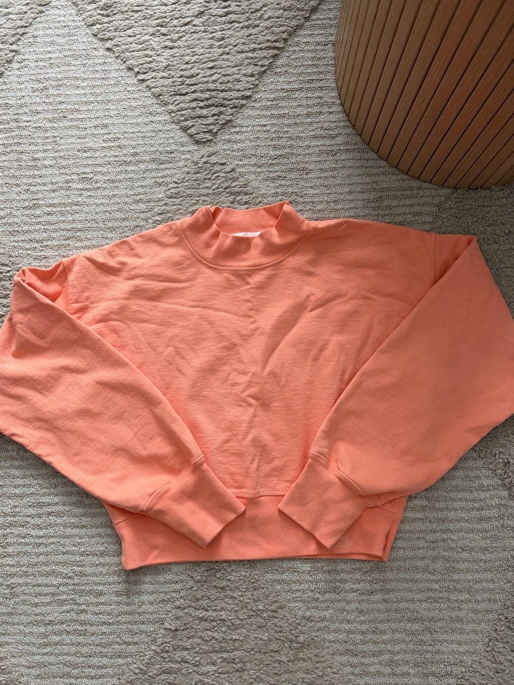 Talentless Mock Neck Pullover Sweatshirt
